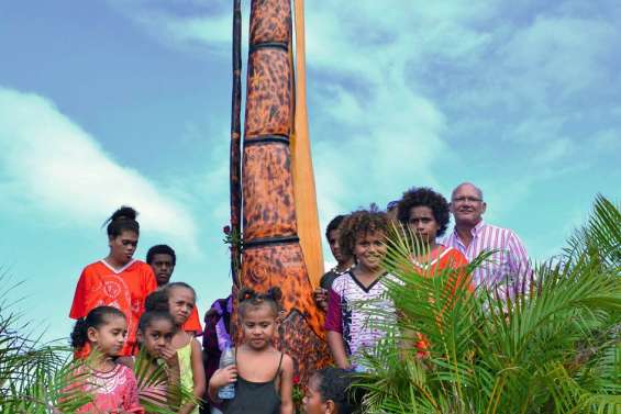 Un septième poteau pour la paix implanté à Robinson