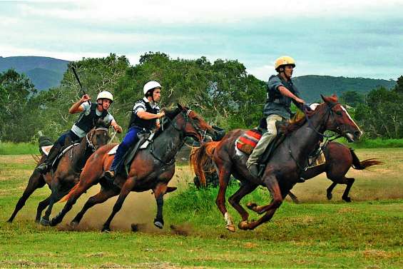 Ambiance western et odeurs de grillade