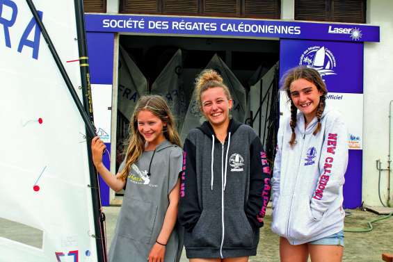 Juliette, Emmy et Joséphine mettent toutes voiles dehors