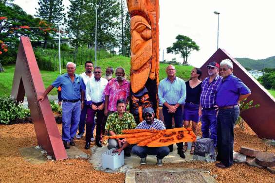 Un poteau marque à présent l’entrée du Mont-Dore