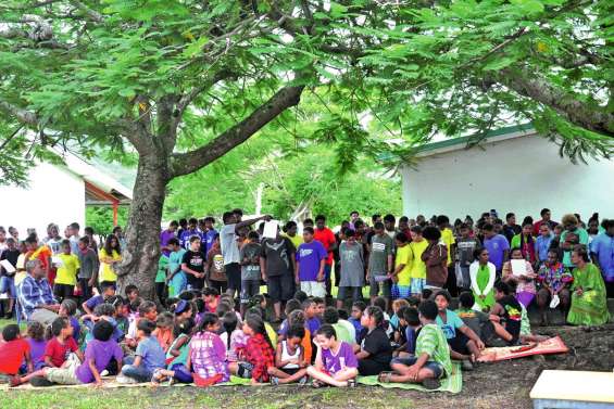 Le Vendredi saint célébré à Baganda