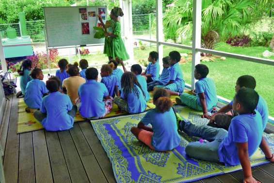Education au patrimoine commun au musée de la Mine, à Thio