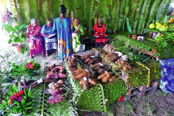 Deux tonnes de produits à la foire du Wetr