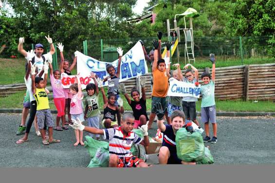 Un challenge Garbage aux quartiers Oléa 1 et 2