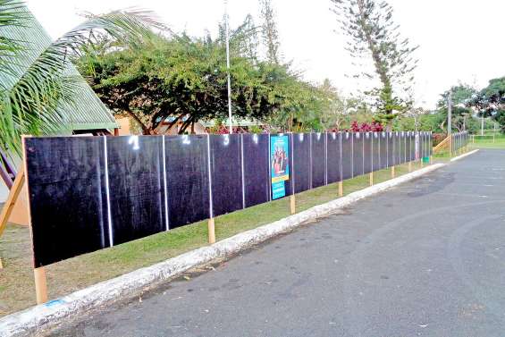 Un panneau d’affichage à rallonge