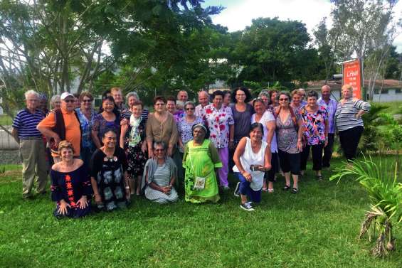 Les adhérents de l’Age d’or réunis autour d’un repas