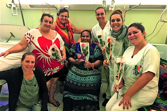 Les mamans fêtées aussi à l’hôpital