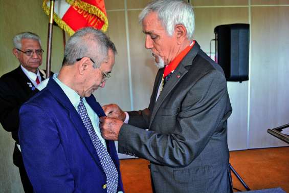 Alain Levant a été sacré Chevalier de la Légion d’honneur