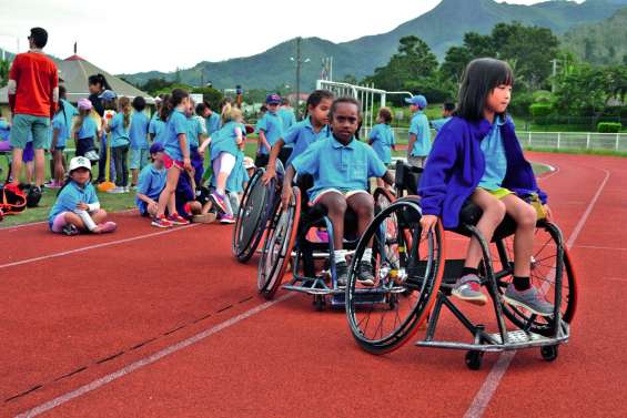 Le Challenge Normandon sensibilise près de 500 élèves au handisport 