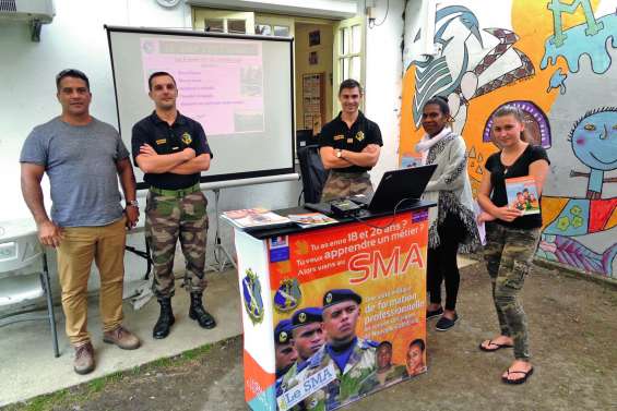 Le RSMA-NC a présenté ses formations à la Maison des jeunes