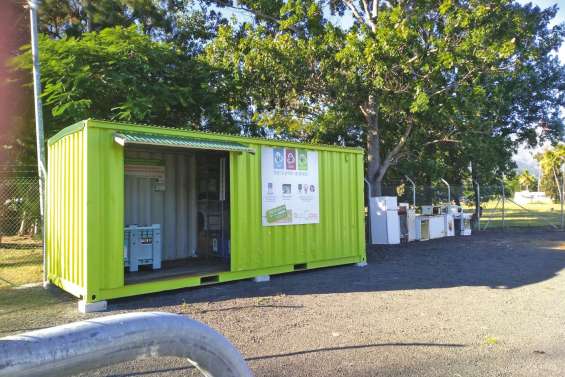 Le Point vert de l’aéroport installé depuis un an déjà