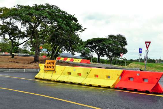 La bretelle d’entrée direction Païta fermée à Koutio