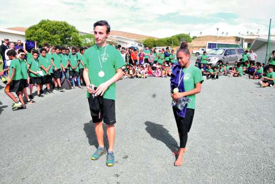Une course avant les vacances scolaires