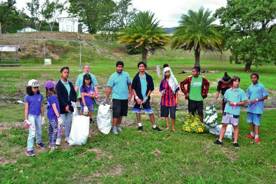 Les élèves du privé ont fait  la chasse aux déchets