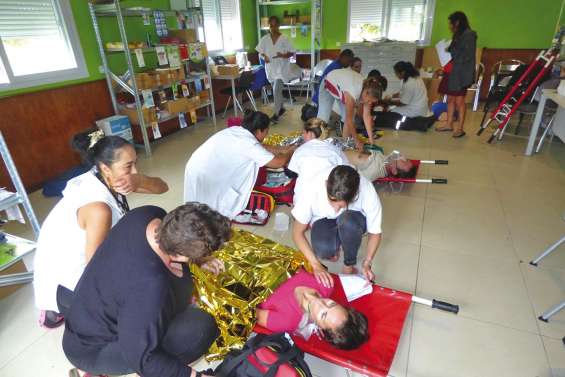 Un incendie criminel simulé à l’occasion d’un exercice grandeur nature