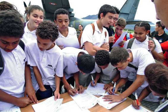 La classe défense découvre l’armée de l’air