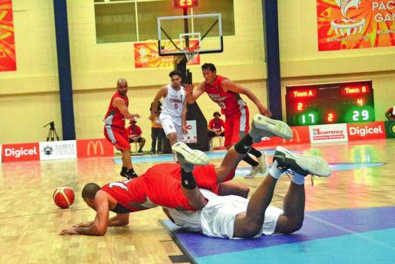 Le collectif calédonien étouffe Tonga 