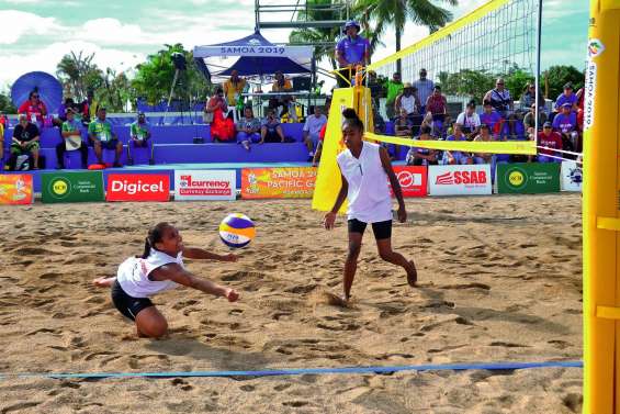 Les filles de Lifou  en quart de finale 