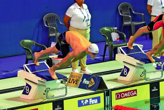 Maxime Grousset soigne son entrée