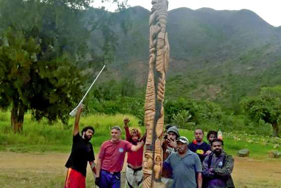 L’association Artcöö au cœur de la foire de Thio