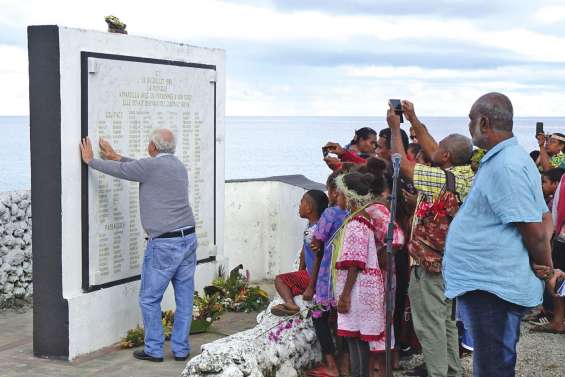 Maré a honoré la mémoire des disparus de La Monique