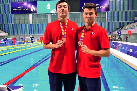 Hudan et Peley en bronze