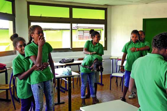 Les collégiens de Tadine formés aux gestes qui sauvent