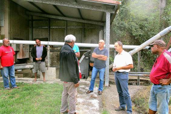 Claude Cochonneau a visité l’usine de café
