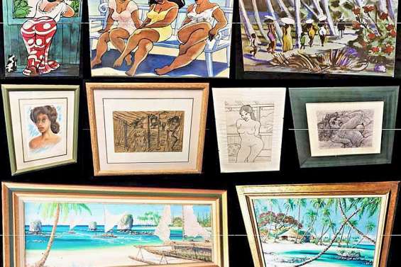 Près de 120 œuvres d’art en vente aux enchères