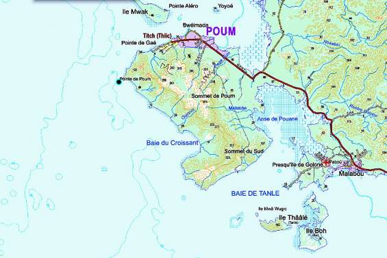 Une barge se retourne à Poum, 300 tonnes de minerai au fond du lagon
