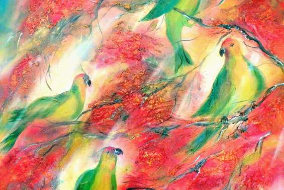 Caroline Degroiselle expose au centre socioculturel