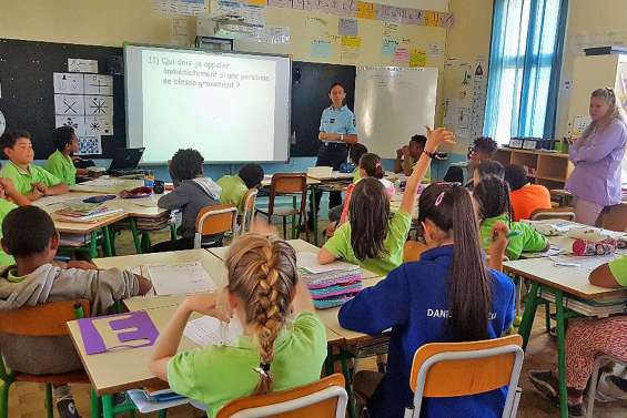 La lutte contre les violences s’invite à l’école Daniel-Mathieu