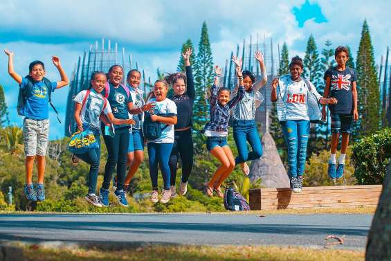 La section arts au centre culturel Tjibaou