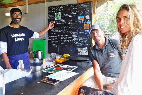 Un snack de Luecila recycle ses huiles usagées