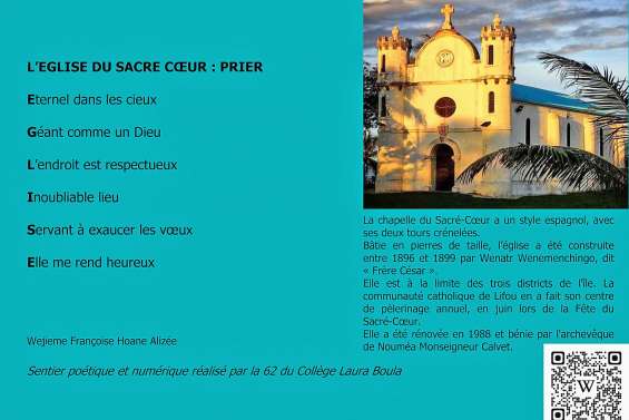 Le sentier touristique poétique est terminé