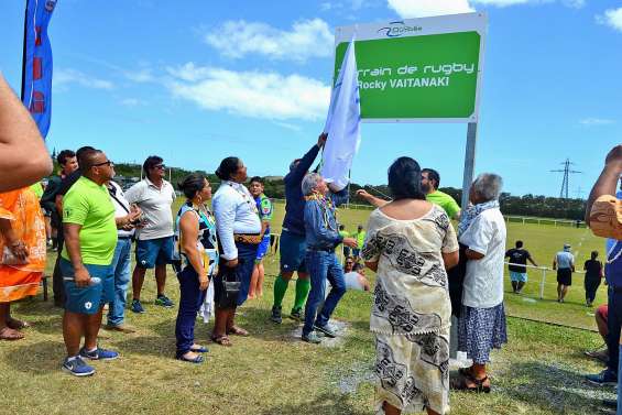 Le terrain « Rocky-Vaitanaki » inauguré, samedi