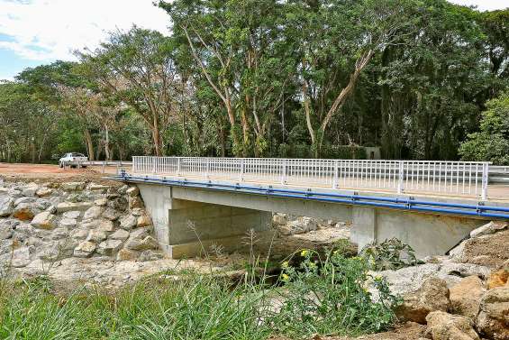 Les travaux du pont de la Swaha avancent bien