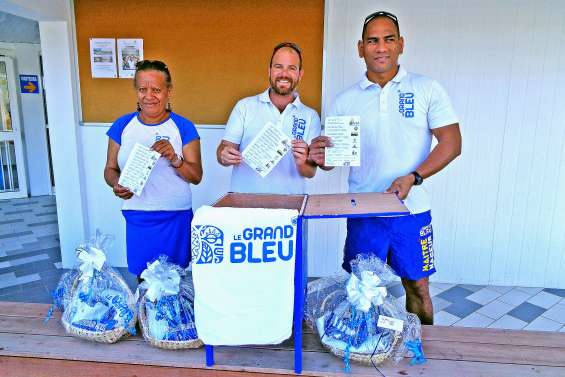 Le Grand bleu a trouvé les gagnants de son jeu 