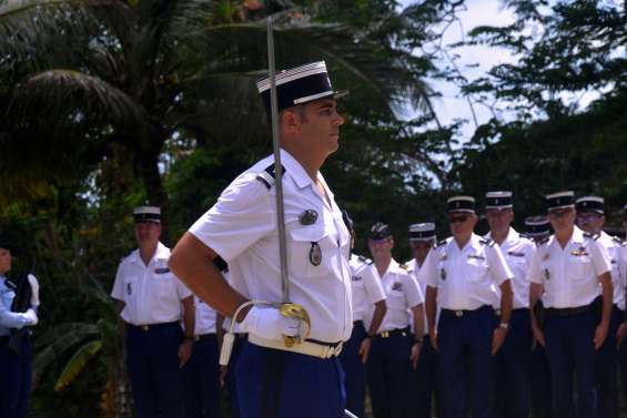 Prise de commandement à la gendarmerie de Poindimié