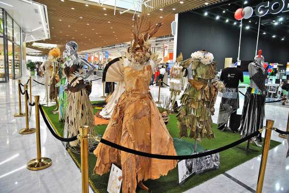 Trois expositions de mode, de photographie et de peinture au Dumbéa Mall