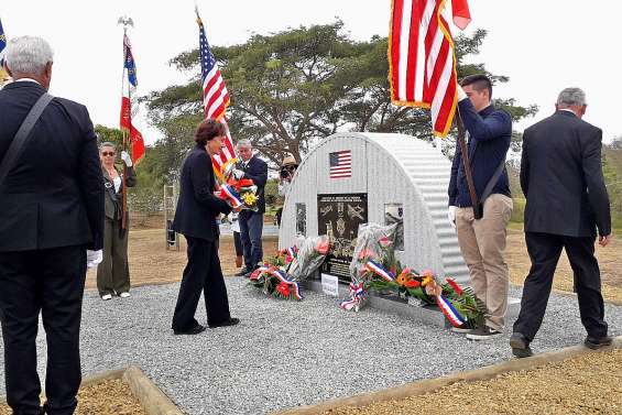 Un mémorial en souvenir des soldats américains