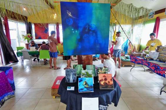 Le Salon des créateurs  est aujourd’hui à Luecila