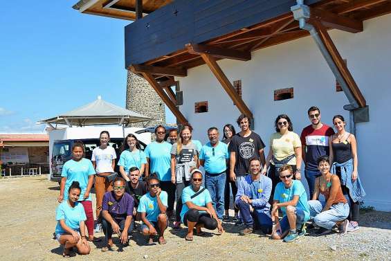 Des étudiants de Ténérife s’installent au fort Téremba