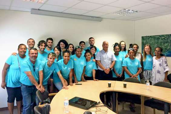 Des jeunes de Tenerife, à Téremba