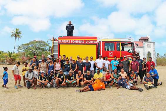 Les pompiers du pays regroupés à Ouvéa