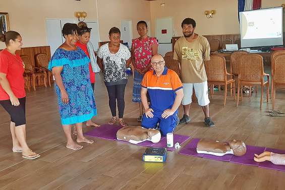 Une formation aux gestes de premiers secours, à la mairie