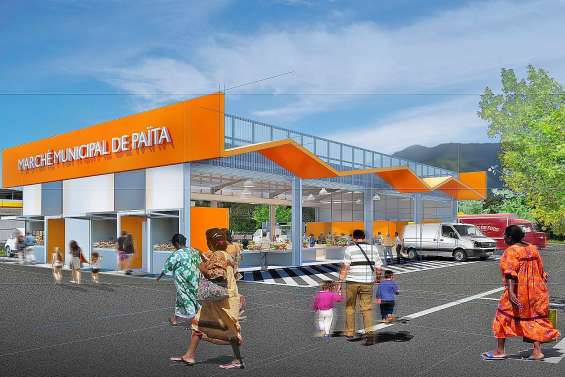 La construction du nouveau marché  a été actée par le conseil municipal