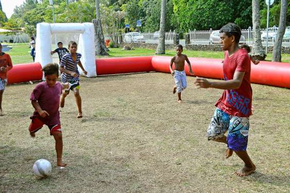 Pour l’été, la plage Carcassonne se transforme en terrain de jeux