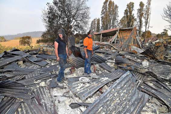 Les fermiers australiens jurent de renaître de leurs cendres