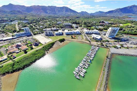 Les travaux de dragage et de remblai sont terminés à la marina de Boulari